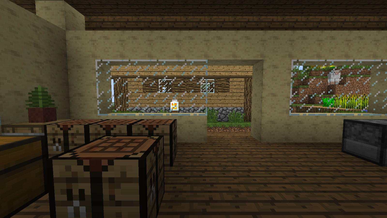 The workshop with Golden Days Base correctly layered over Programmer Art.