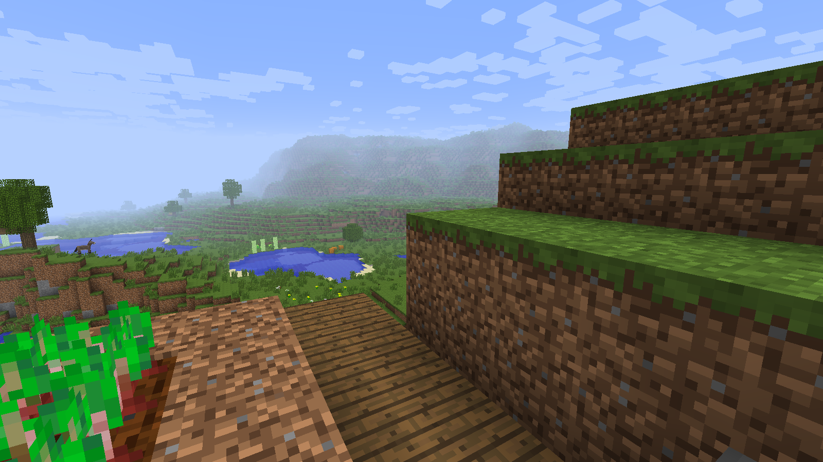 Golden Days gives the nearby grass, dirt and distant hillside a classic palette.