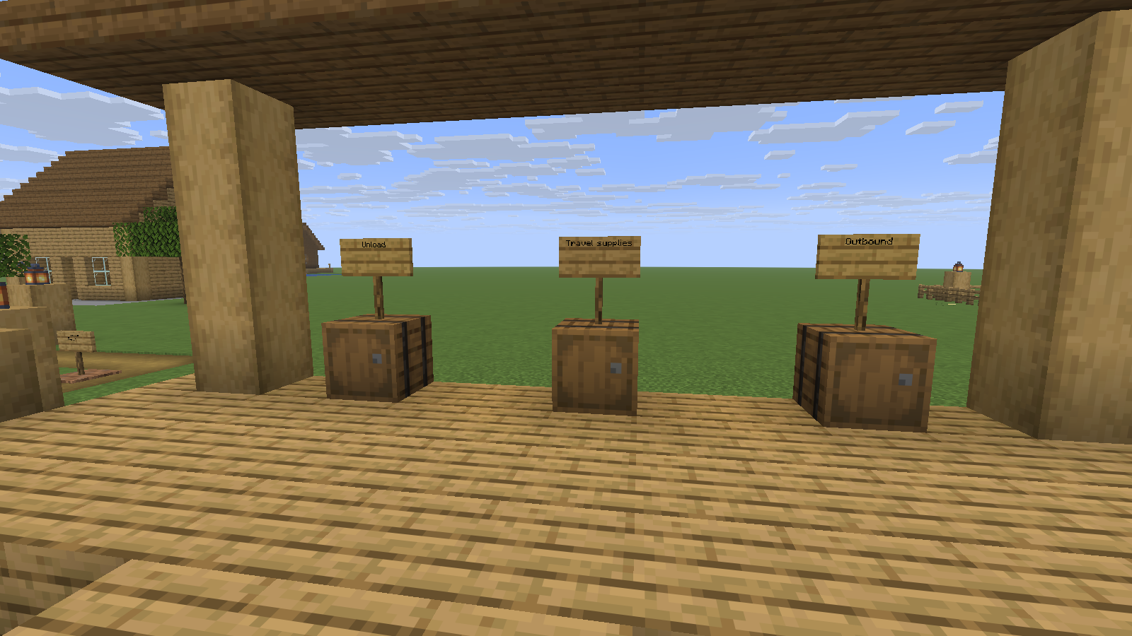 Unload, Travel supplies and Outbound give the three barrels distinct jobs. Java 26.2 demonstration build.