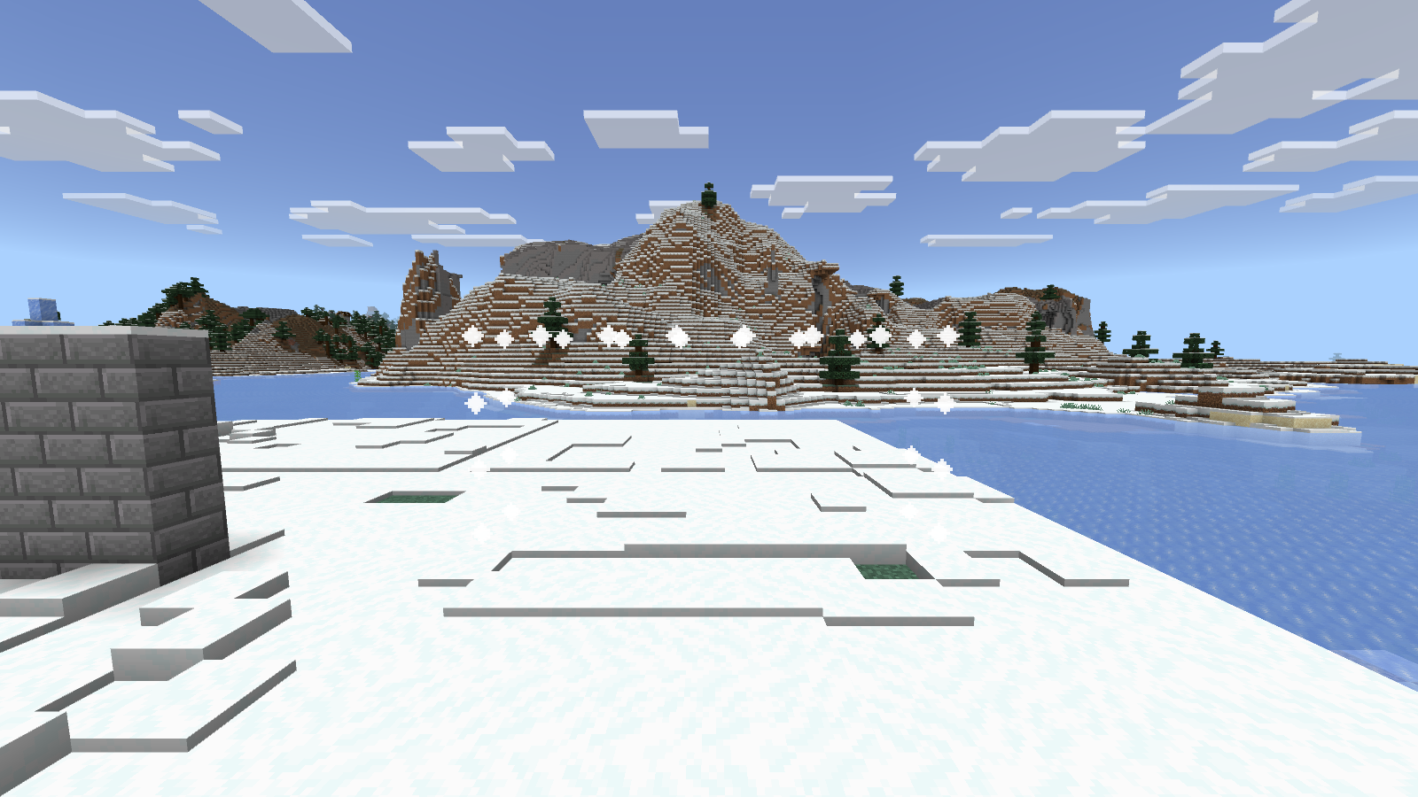 The same WorldEdit selection is empty after undoing the wall fill.