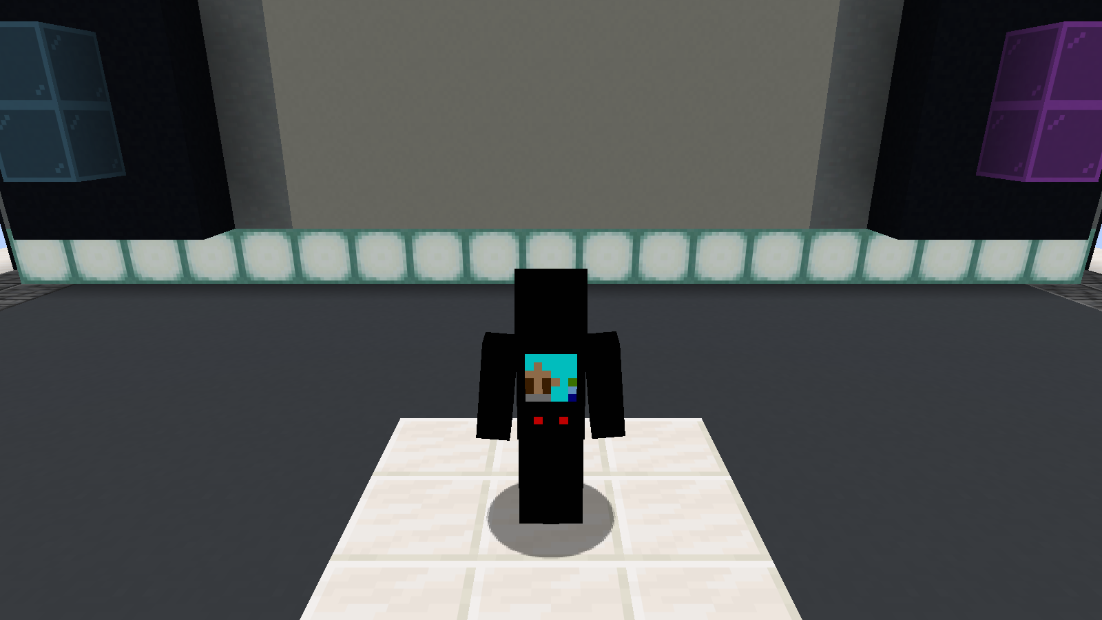 Village Defense arcade-machine skin displayed from the front in Java.
